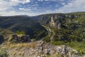 Gorges de Ardeche, Auvergne-Rhone-Alpes, France Royalty Free Stock Photo