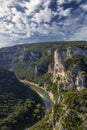 Gorges de Ardeche, Auvergne-Rhone-Alpes, France Royalty Free Stock Photo