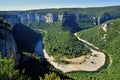 Gorges de LÃÂ´Ardeche, Provence, France, Royalty Free Stock Photo