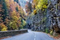 Gorges de la Bourne, the Bourne canyon near Villard de Lans, Vercors in France Royalty Free Stock Photo