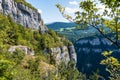 Gorges de la Bourne, the Bourne canyon near Villard de Lans, Vercors in France Royalty Free Stock Photo