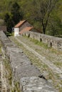 Gorges de la Sioule, Pont Romain Royalty Free Stock Photo