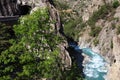 Gorges du Guil in french Queyras Nature Park