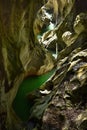 Gorges du Pont-du-Diable in Haute-Savoie, Portes du soleil