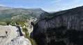 Gorges du Verdon Biking Royalty Free Stock Photo