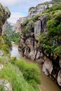 Gorges of Lumbier, Spain Royalty Free Stock Photo