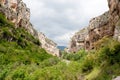 Gorges of Lumbier, Spain Royalty Free Stock Photo