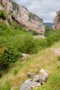 Gorges of Lumbier, Spain Royalty Free Stock Photo