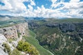 Gorges of Verdon canyon, South of france Royalty Free Stock Photo