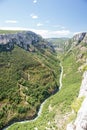 Gorges of Verdon canyon, South of france Royalty Free Stock Photo