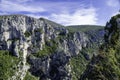 Gorges of Verdon canyon, South of france Royalty Free Stock Photo