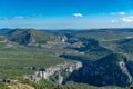 Gorges of Verdon canyon, South of france