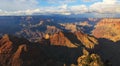 Gorgeus landscape of rock formation on the Grand Canyon