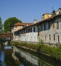 Gorgonzola Milan, along Martesana canal