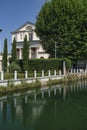 Gorgonzola Milan: canal of Martesana and church