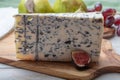 Gorgonzola picant Italian blue cheese, made from unskimmed cow's milk in North of Italy