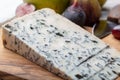 Gorgonzola picant Italian blue cheese, made from unskimmed cow's milk in North of Italy