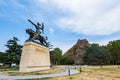 Gori fotress and monument in the city of Gori, Georgia.