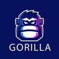 Gorilla gamers logo mascot logo