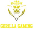 Gorilla Gaming Logo Vector File Royalty Free Stock Photo