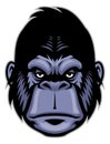 Gorilla head mascot