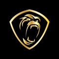 gorilla vector image sport mascot