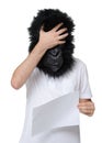 Gorilla man Royalty Free Stock Photo