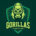 Gorilla Mascot Emblem Design