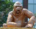 Gorilla statue by Laurence ValliEres