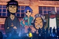 Gorillaz band perform in concert at Sonar Festival