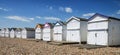 Goring Beach Huts Royalty Free Stock Photo
