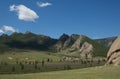 Gorkhi-Terelj National Park in Mongolia Royalty Free Stock Photo