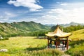 Gorkhi-Terelj National Park at Ulaanbaatar, summer day. Mongolia. Royalty Free Stock Photo