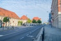 Bahnhofstrasse Bahnhof street near railway station in Gorlitz