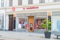 Vodafone mobile phone shop. Vodafone Group Plc is British multinational telecommunications company