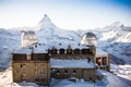 Gornergrat observatory Royalty Free Stock Photo