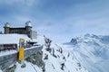 Gornergrat observatory Royalty Free Stock Photo