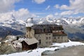 Gornergrat observatory, Switzerland Royalty Free Stock Photo