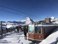 The Gornergrat Railway in Zermatt