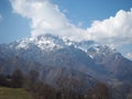 Gorno, Bergamo, Italy. Landscape on Alben range of mountain