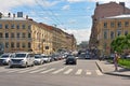 Gorokhovaya Street in Saint Petersburg, Russia