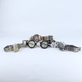 Gorontalo-Indonesia, October 2022 - luxury watch isolated on white background Royalty Free Stock Photo