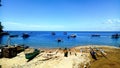 Jukong ship on the beach, Gorontalo, Indonesia