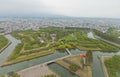 Goryokaku Fort in Hakodate, Japan Royalty Free Stock Photo