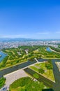 Goryokaku Park in Hakodate, Hokkaido, Japan.