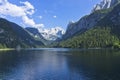 Gosau in Alps, Lake view, Austria, Europe Royalty Free Stock Photo