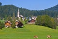 Gosau, Austria Royalty Free Stock Photo