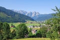 Gosau village in the dell, Austria