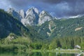 Gosausee,Dachstein mountains,upper Austria Royalty Free Stock Photo