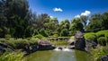 Eogawa Garden Water Stream Royalty Free Stock Photo